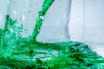 Pollution Fluid Liquid Green Stock Photo