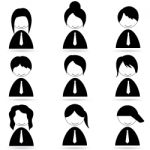 People Icons Stock Photo