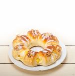 Sweet Bread Donut Cake Stock Photo