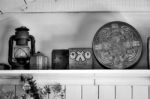 Interior Of A Living Shed At St Fagans National History Museum Stock Photo