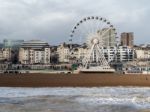 Brighton, Sussex/uk - February 15 : Brighton After The Storm In Stock Photo