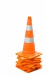 Traffic Cones Stock Photo