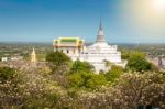 Temple On Top Of Mountain,architectural Details Stock Photo