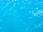 Blue Sea Water Background Stock Photo