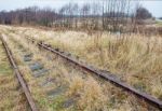 Old Abandoned Railroad Stock Photo