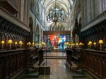 Chichester, West Sussex/uk - February 8 : Interior Of Chichester Stock Photo