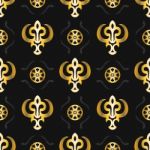 Seamless Pattern Stock Photo