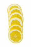 Lemon Slices Stock Photo