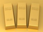 Gold Bar Stock Photo