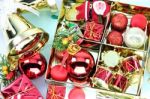 Accessory Decorations Of Christmas Or New Year Stock Photo