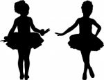 Small Ballerinas Stock Photo