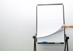 Flip Chart Stock Photo