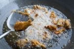 Batter Fried Chicken Stock Photo