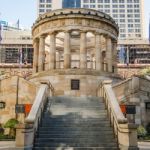 Brisbane, Australia - Thursday 17th August, 2017: View Of Anzac Square War Memorial In Brisbane City On Thursday 17th August 2017 Stock Photo