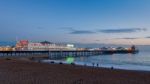 Brighton, East Sussex/uk - January 26 : View Of Brighton Pier In Stock Photo