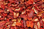 Sundried Red Tomatoes Stock Photo