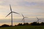 Wind Turbines Stock Photo