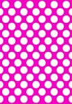 Pink Polka Dots Stock Photo