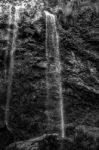 Twin Falls Waterfall Located In Springbrook National Park Stock Photo