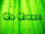 Go Green Stock Photo