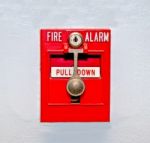 Fire Alarm Embedded Stock Photo