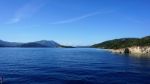 On The Way To The Biggest Island Of Kefalonia Ionian Islands Group, Greece Stock Photo