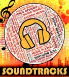 Soundtracks Music Means Motion Picture And Book Stock Photo