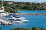 View Of The Marina At Porto Cervo Sardinia Stock Photo