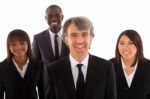 Multi Ethnic Business Team Stock Photo