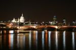 London At Night Stock Photo