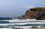 Beautiful Beach In Sagres Stock Photo