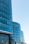 Modern Building By The River Thames Stock Photo