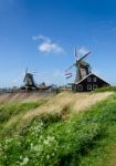 Zaanse Schans, The Netherlands Stock Photo