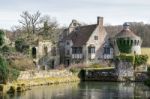 View Of  A Building On The Scotney Castle Estate Stock Photo