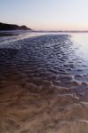 Beautiful Beach In Sagres Stock Photo