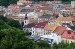 View Over Part Of Prague Stock Photo