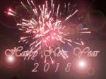 Happy New Year 2018 Stock Photo