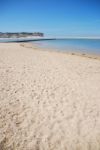 Beautiful Obidos Lagoon In Foz Do Arelho, Portugal Stock Photo