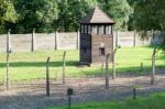 Auschwitz Concentration Camp In Oswiecim Poland Stock Photo