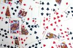 Card Gambling Stock Photo