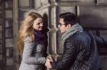 Attractive Young Couple In Love Stock Photo