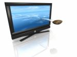 3D Television Stock Photo