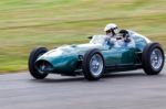 Vintage Racing At Goodwood Stock Photo