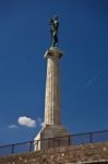 Belgrade, Serbia, Kalemegdan,monument To Victor Stock Photo