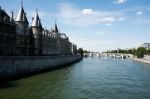 River Seine Paris Stock Photo