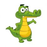 Smiling Alligator Stock Photo