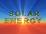 Solar Energy Stock Photo