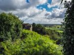 Ancient Ruins At Beeston Castle Stock Photo