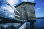 Maroochy River Boat House During The Day Stock Photo