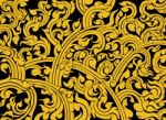 Thai Art Pattern Stock Photo